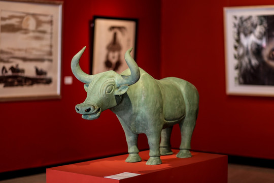 藏牦牛雕塑