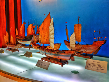 明代帆船模型