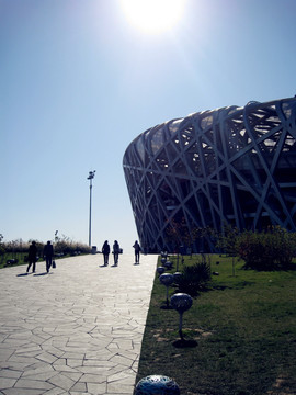 北京奥运村景观