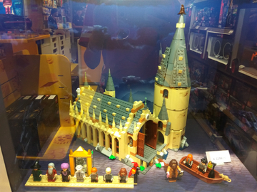 乐高玩具城堡模型
