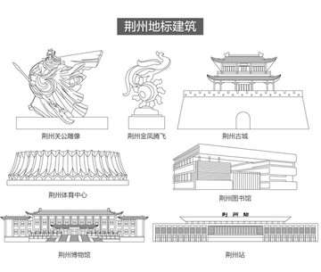 荆州地标建筑