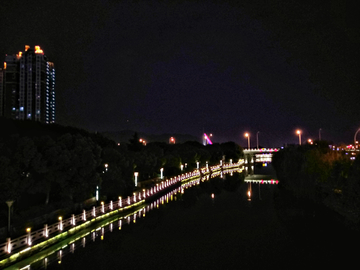 无锡河畔夜景