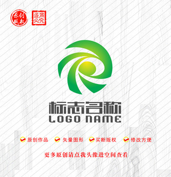 R字母标志公司logo