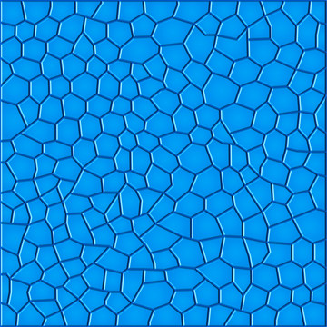 蓝色几何背景水立方高清图