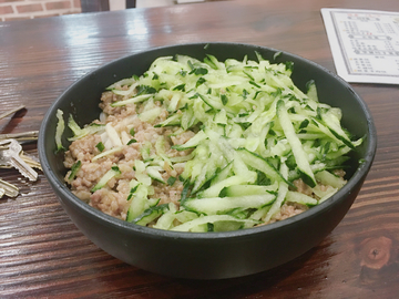 麻油肉酱捞面