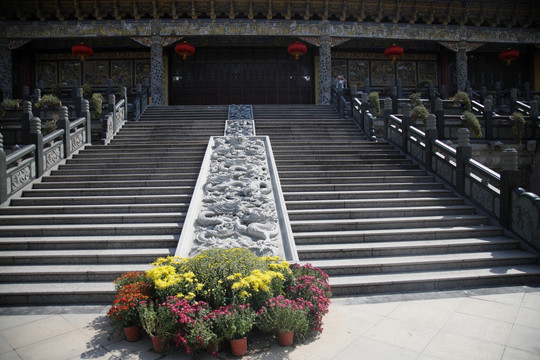 寺院台阶