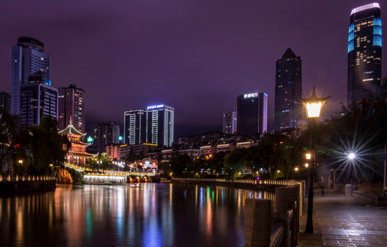 甲秀楼夜景