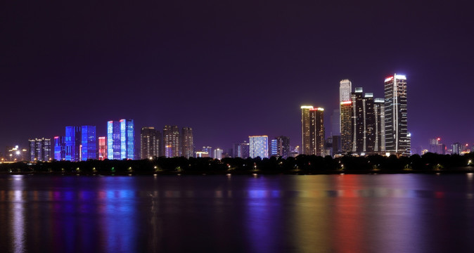 长沙湘江夜景