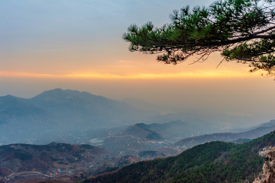 山东泰山日出