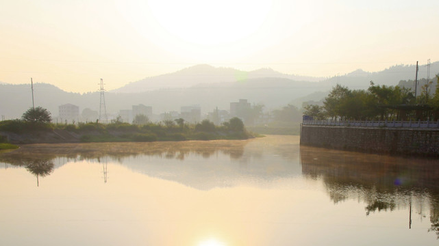 水墨江南水乡