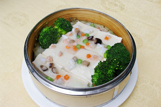荷香山水豆腐