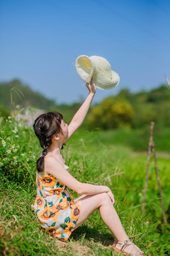 小清新背影