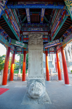 北京西什库教堂碑亭