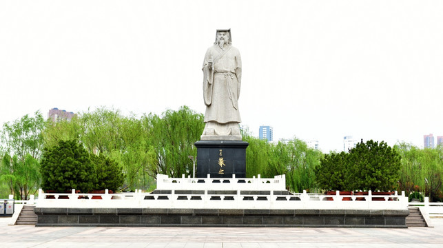 王羲之雕像