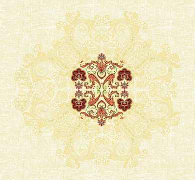 瓷砖地毯纹样