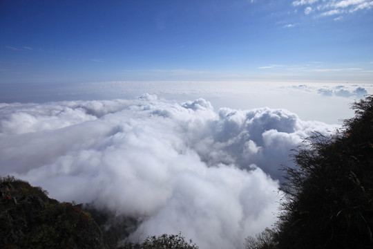 峨眉山云海