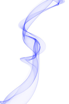 彩带水墨烟雾发光线条背景素材