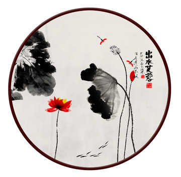 国画荷花