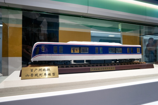 地铁列车模型