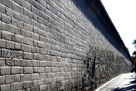 北京北海夹道围墙