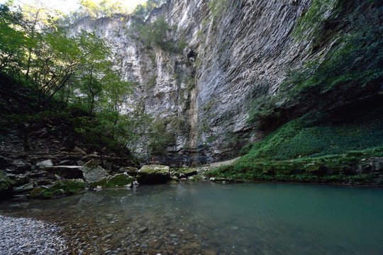 五峰白岩圈景区