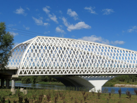 立体网架结构大桥