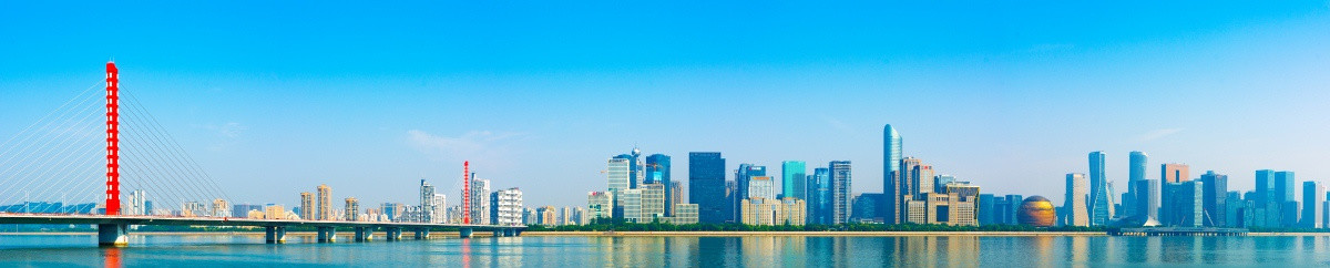 杭州钱江新城全景
