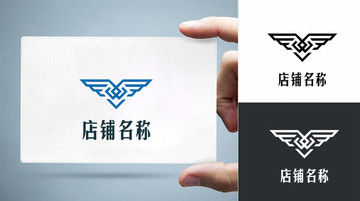 创意企业公司老鹰logo标志