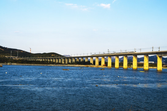 威海双岛湾铁路特大桥