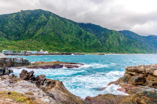 台湾台东东海岸石梯坪游憩风景区