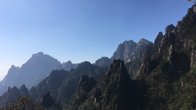 黄山山顶