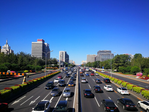 北京西二环街景