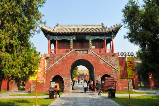 中国古建筑先天门