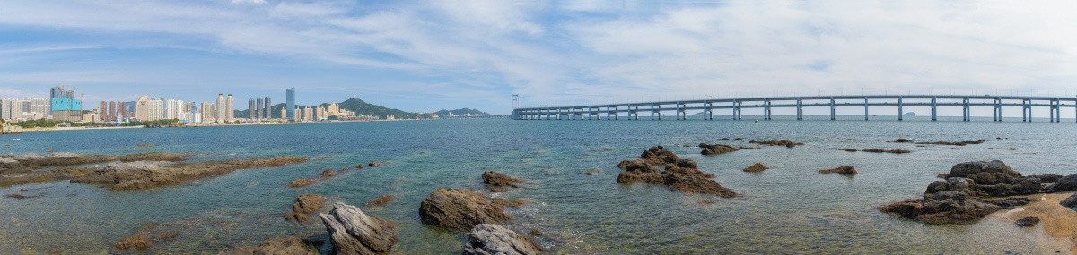 大连星海湾风光
