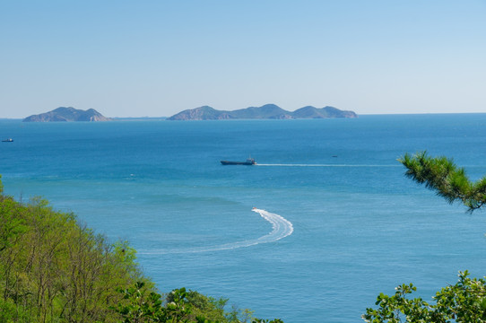 大连滨海路风光