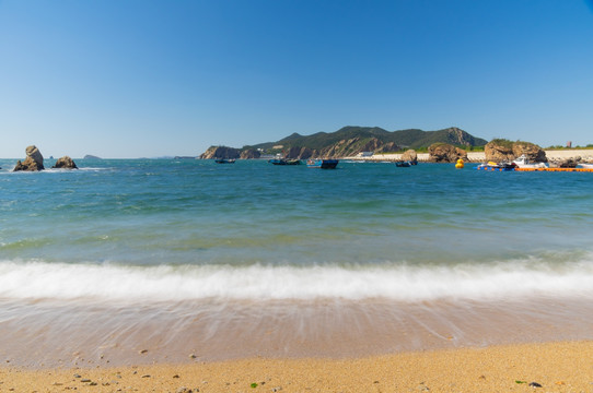 大连滨海路风光