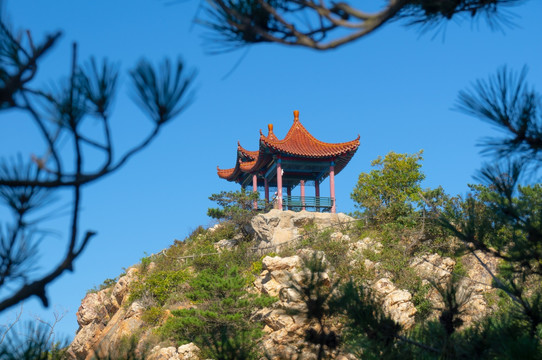 大连滨海路风光