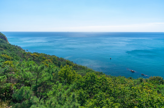 大连滨海路风光