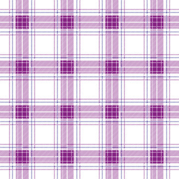 矢量苏格兰格子布纹紫色格子布纹