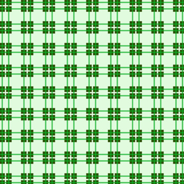 矢量苏格兰格子布纹绿色格子花布