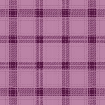 矢量苏格兰格子布纹紫红格子花布