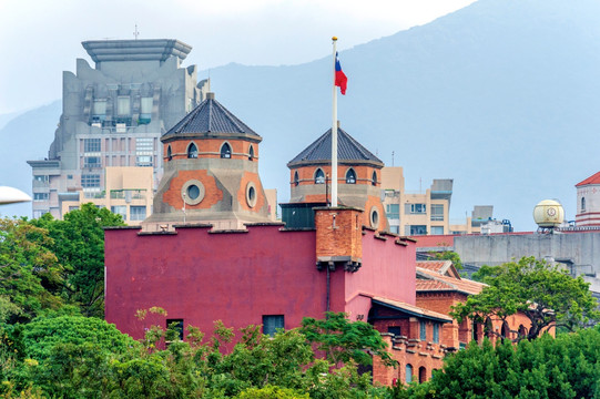 台湾新北淡水红毛城