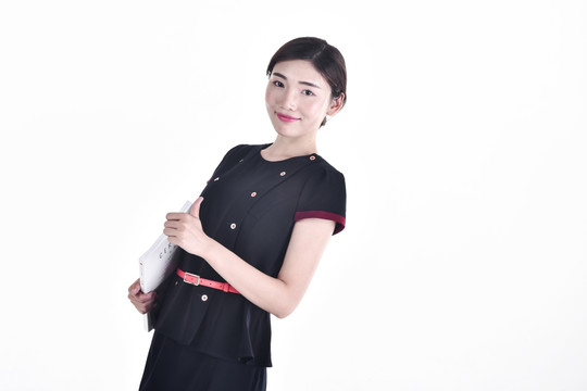 优雅的客服美女