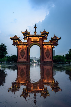 长寿牌坊