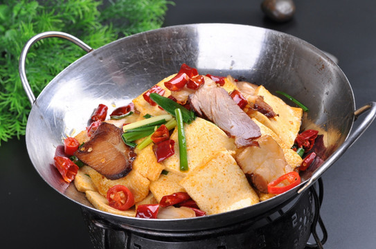 干锅千页豆腐
