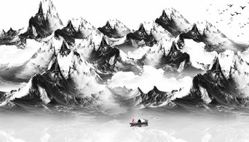 山水画
