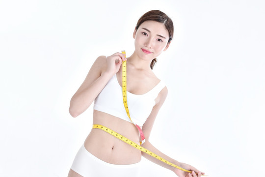 瘦身的美女