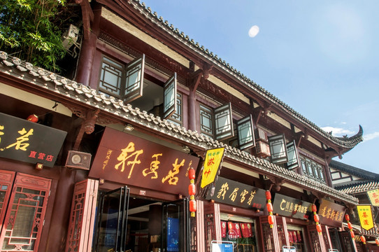 仿古建筑外景