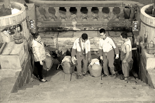 泸州老窖传统手工酿酒作坊
