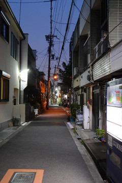 大阪街头夜景